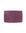 Italian Purple Leather Card Holder White Background