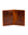 distressed tan leather passport cover on a white background