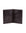 distressed black leather passport cover on a white background