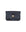Leather Card Holder in Italian Blue Leather on a White Background