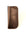 Distressed Black Leather Glasses Case on White Background