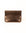 Distressed Black Leather Card Holder on White Background