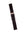 Mens black leather watch strap on a white background