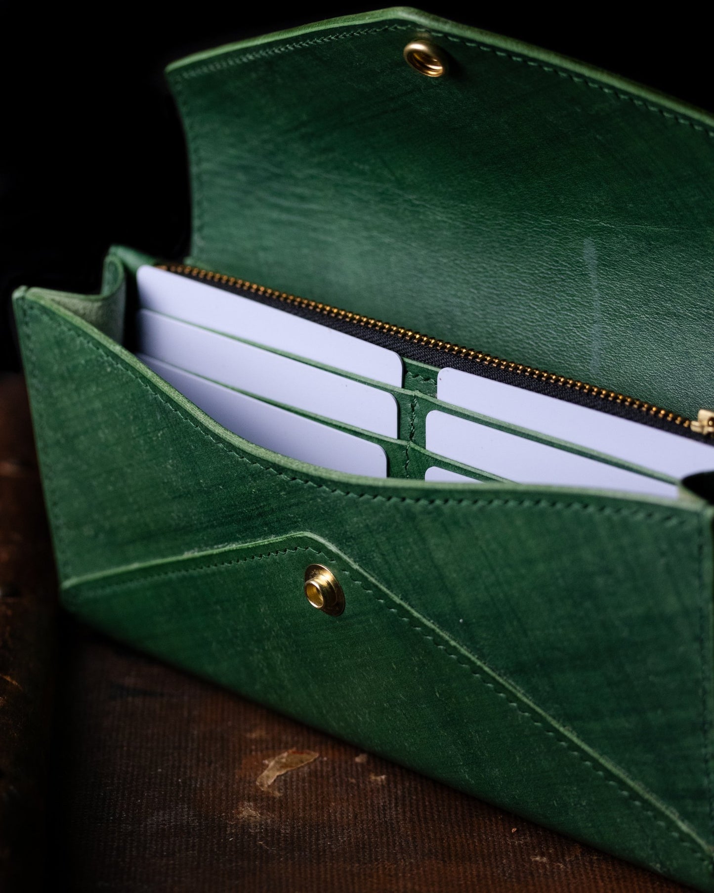 The Rievaulx - Womens Leather Clutch Wallet