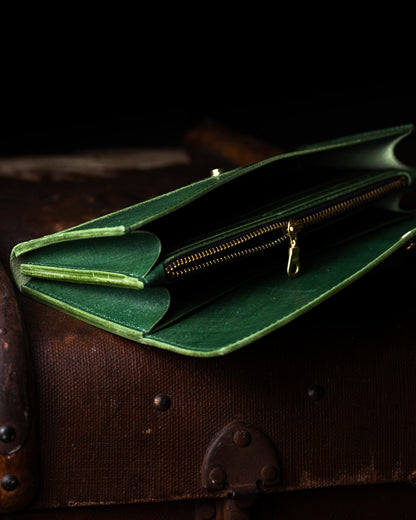 The Rievaulx - Womens Leather Clutch Wallet