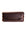 Brown leather sunglasses case on a white background